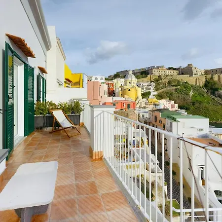 Torretta Corricella- Punta Pizzaco Appartamento Procida